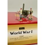 A BOXED W. BRITAIN WORLD WAR I GERMAN 1908 HF11 LIMBER, FIELD KITCHEN, 1916-18, No.23101, appears