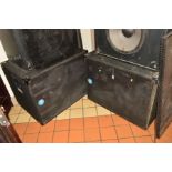 A PAIR OF RCF EVENT ESW 1018 SUB BASS BINS, 1x18'' 600watts @ 8 0hms fully working order