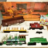 A BOXED BACHMANN G SCALE BIG HAULER ELECTRIC TRAIN SET, No.90-0100, comprising 4-6-0 locomotive No.6