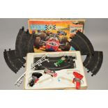 A BOXED SCALEXTRIC GP41 MOTOR RACING SET, complete with both Scalletti Arrows Cars, No.C23, both
