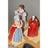 THREE ROYAL DOULTON LIMITED FIGURES, 'Mrs Hough Bonfoy' HN3319, No1112/5000, 'Countess Spencer'