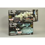 A BOXED KENNER STAR WARS COLLECTOR FLEET ELECTRONIC REBEL BLOCKADE RUNNER, with a similar boxed