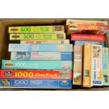 A QUANTITY OF ASSORTED BOXED JIGSAWS, mainly c.1970's and later, contents not checked