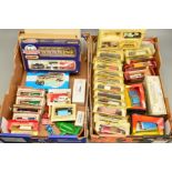 A QUANTITY OF BOXED AND UNBOXED DIECAST VEHICLES, to include Matchbox 'Models of Yesteryear',