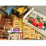 A QUANTITY OF BOXED AND UNBOXED DIECAST VEHICLES, to include Matchbox 'Models of Yesteryear', mainly