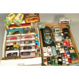 A QUANTITY OF BOXED AND UNBOXED ASSORTED DIECAST MAINLY JAGUAR CAR MODELS, to include Matchbox Dinky