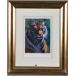 ROLF HARRIS (AUSTRALIAN 1930) 'TIGER IN THE SUN', a limited edition artist proof print 6/20,