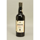 A BOTTLE OF SANDEMAN VINTAGE PORT 1966, an outstanding vintage, ullage consistent for year, label