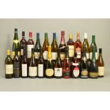 TWENTY THREE BOTTLES OF WHITE/ROSE WINE AND CAVA, mainly from Europe including Chablis, Sancerre and