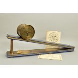 AN E. DENT & CO LTD OF LONDON LIMITED EDITION INCLINED PLANE MYSTERY CLOCK, No.308 of 500, the