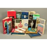 A COLLECTION OF GLASS REFERENCE BOOKS, to include books on English glass, decanters, milk glass