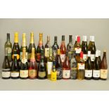 THIRTY BOTTLES OF WHITE WINE, Champagne and Sparkling from Europe and the New World including nine