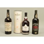 TWO BOTTLES OF VINTAGE PORT FROM THE LEGENDARY 1963 VINTAGE AND THE OUTSTANDING 1966 VINTAGE,
