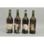 FOUR BOTTLES OF TAYLOR'S PORT FROM THE LEGENDARY 1963 VINTAGE, shipped and bottled by the famous