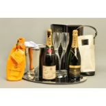 TWO BOTTLES OF CHAMPAGNE, comprising a collectable 1949 vintage Moet & Chandon Dry Imperial and a
