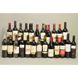 TWENTY SIX BOTTLES OF RED WINE, from Argentina and Chile, including Malbec and Pinot Grigio