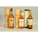 THREE BOTTLES OF SINGLE MALT, comprising a bottle of Knockando Pure Single Malt Scotch Whisky,
