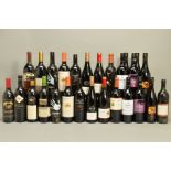 TWENTY SEVEN BOTTLES OF RED WINE, from Australia and South Africa, including Wolf Blass, The