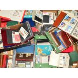A VERY LARGE ACCUMULATION OF STAMPS AND FIRST DAY COVERS, in albums, stockbooks and loose with
