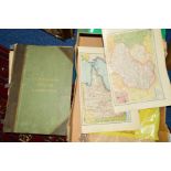 TWO COPIES OF HEMSWORTH ATLAS AND GAZETTER, disbound