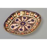 A ROYAL CROWN DERBY IMARI LOZENGE SHAPED DISH, '1126' pattern, approximate length 29cm x width 21.