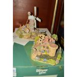 TWO BOXED LIMITED EDITION LILLIPUT LANE SCULPTURES, 'Cley-Next-The-Sea' No 2700/3000, with