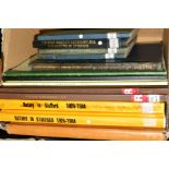 A BOX OF EX-LIBRARY LOCAL STAFFORDSHIRE HISTORY BOOKS