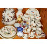 VARIOUS CERAMICS, PLATES, VASES, ORNAMENTS, TRINKETS ETC, to include Royal Worcester 'Michael',