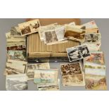 A COLLECTION OF EDWARDIAN-MID 20TH CENTURY POSTCARDS, featuring mainly topographical and