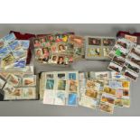 A COLLECTION OF OVER ONE THOUSAND SIX HUNDRED AND NINETY CIGAR/CIGARETTE/TRADE CARDS, in three