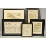 ANTIQUE MAPS OF THE WEST INDIES, BARBADOS AND THE ANTILLES ISLANDS, to include maps by Jaques