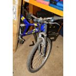 A TEAM SARACEN 7005 IKON MOUNTAIN BIKE WITH FULL SUSPENSION