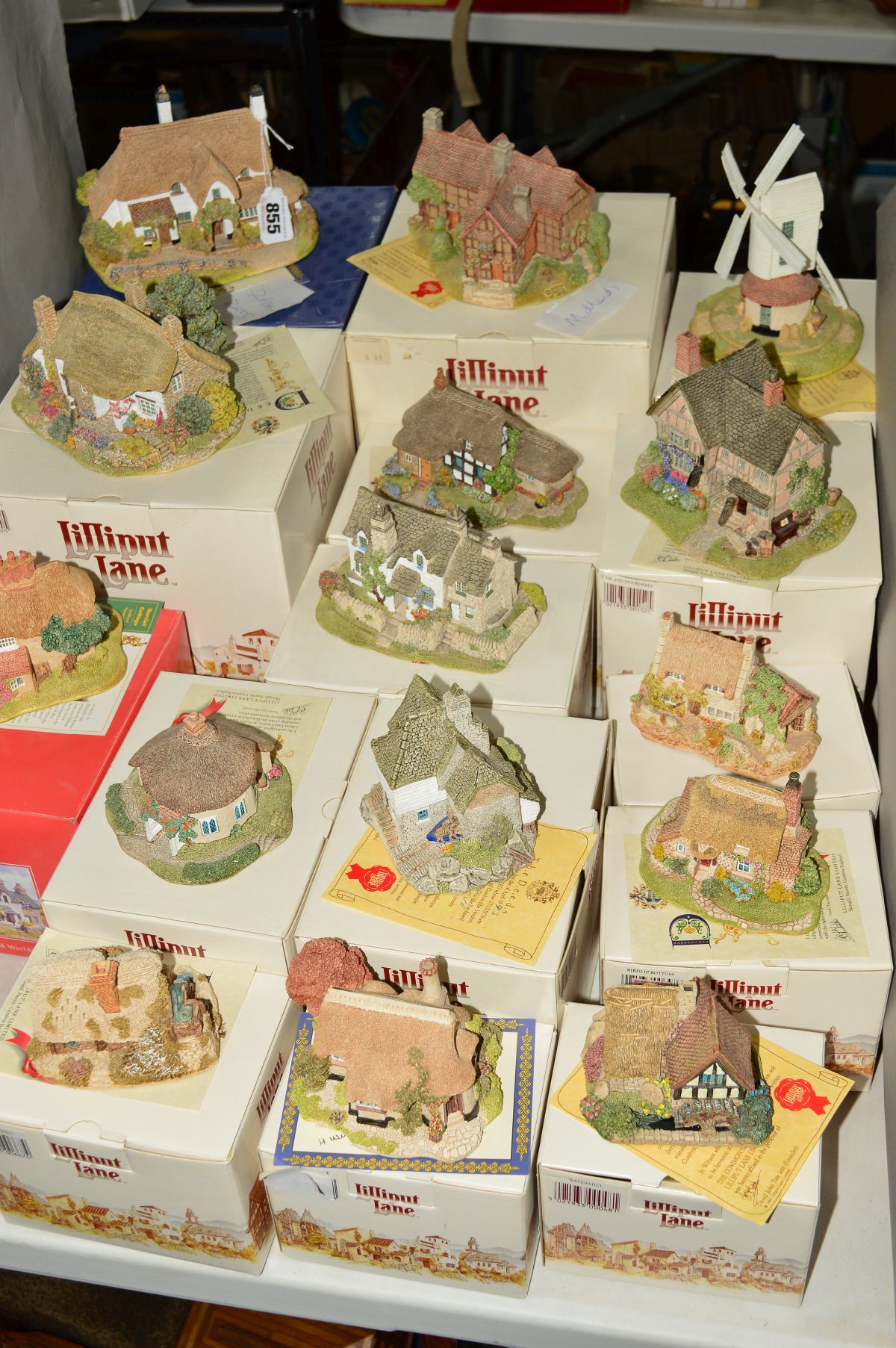 FIFTEEN BOXED LILLIPUT LANE SCULPTURES FROM SOUTH WEST AND MIDLANDS COLLECTION, 'Periwinkle