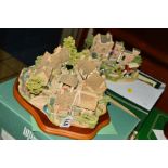 TWO BOXED LIMITED EDITION LILLIPUT LANE SCULPTURES, 'Chipping Coombe' No 2445/3000, with