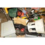A SELECTION OF EXPAND-IT-ATTACHMENTS including strimmer, mower, trimmer, etc and various safety