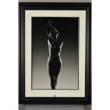 JOHN SWANNELL (BRITISH 1946) 'SHELL SERIES NO 13', a limited edition print 1/25 of a female nude