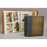 TWO POSTCARD ALBUMS, loosely inserted Edwardian to mid 20th Century British and foreign