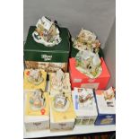 NINE BOXED SNOW COVERED LILLIPUT LANE SCULPTURES, 'Christmas Cake' L2397 (2001 Christmas Special) (