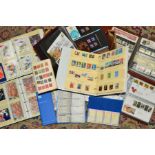 A COLLECTION OF MAINLY GREAT BRITISH STAMPS AND COVERS, in six albums and a small notebook with mint