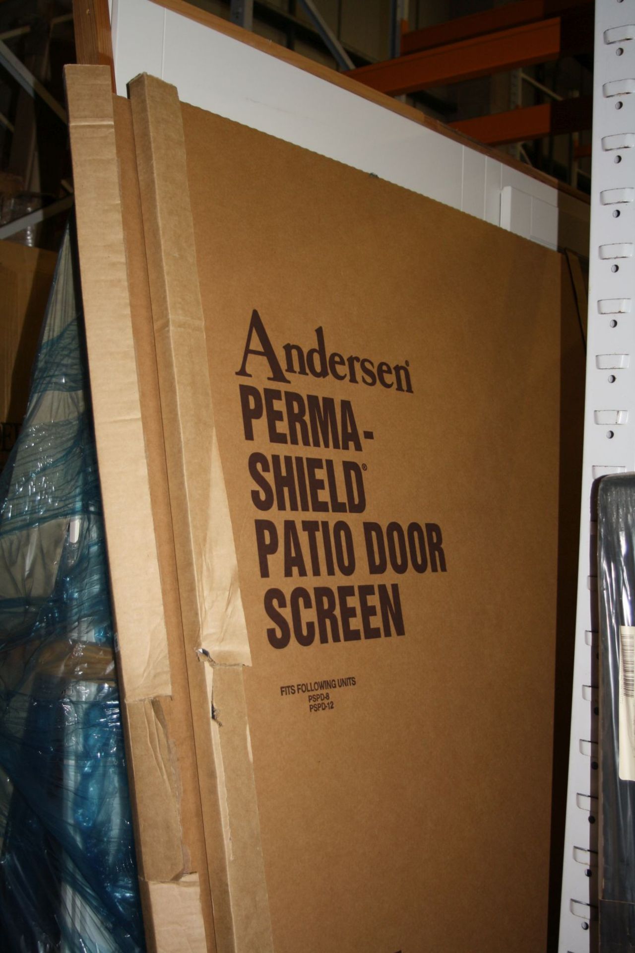 TWO BOXED ANDERSEN PERMA SIELD PATIO DOOR INSECT SCREENS, 206x122cm