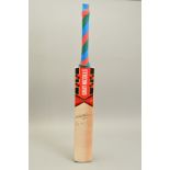 Gary Nicholls Predator 3 cricket bat, signed by former England cricketer Graeme Swann and