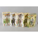 A BOXED DRAGON BRAND ZEKE ACTION FIGURE, 12'' tall with kit etc, WWII USMC Rifleman, together with