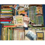 A QUANTITY OF RAILWAY BOOKS, MAGAZINES AND DVD'S, many of G.W.R. interest, includes a quantity of