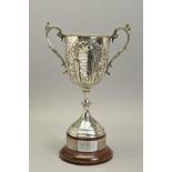 THE FOXLEY CUP, a Britannia metal plated trophy cup awarded for the annual Inter-Shop competition at