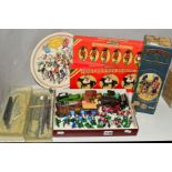TWO BOXED SETS OF BRITAINS BRITISH REGIMENTS SOLDIER FIGURES, three marked Lifeguard, No 7228 and