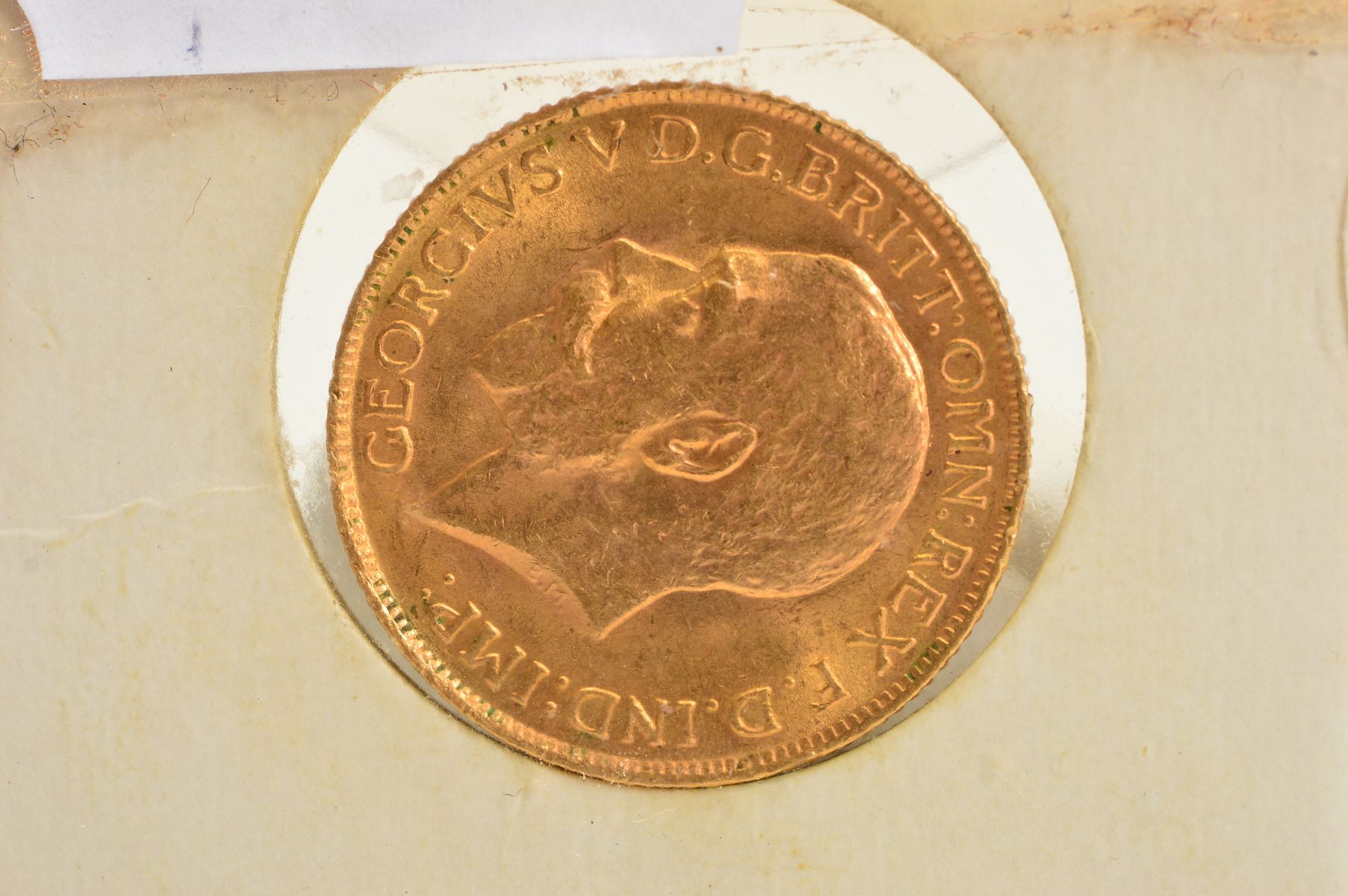 A FULL GOLD SOVEREIGN GEORGE V 1913 - Image 2 of 2