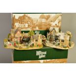 TWO BOXED LILLIPUT LANE SCULPTURES, 'Full Steam Ahead' L2365 (British Collection) and 'Homeward