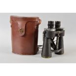 A PAIR OF GERMAN WWII KRIEGSMARINE (NAVY) BINOCULARS, by Carl Zeiss Jena, 'T' also has the Nazi