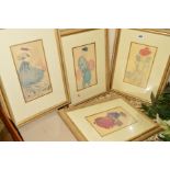 FOUR PABLO PICASSO PRINTS published by Quintessa Fine Art Ltd, mounted, framed and glazed,