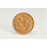 A FULL GOLD SOVEREIGN EDWARD VII 1907